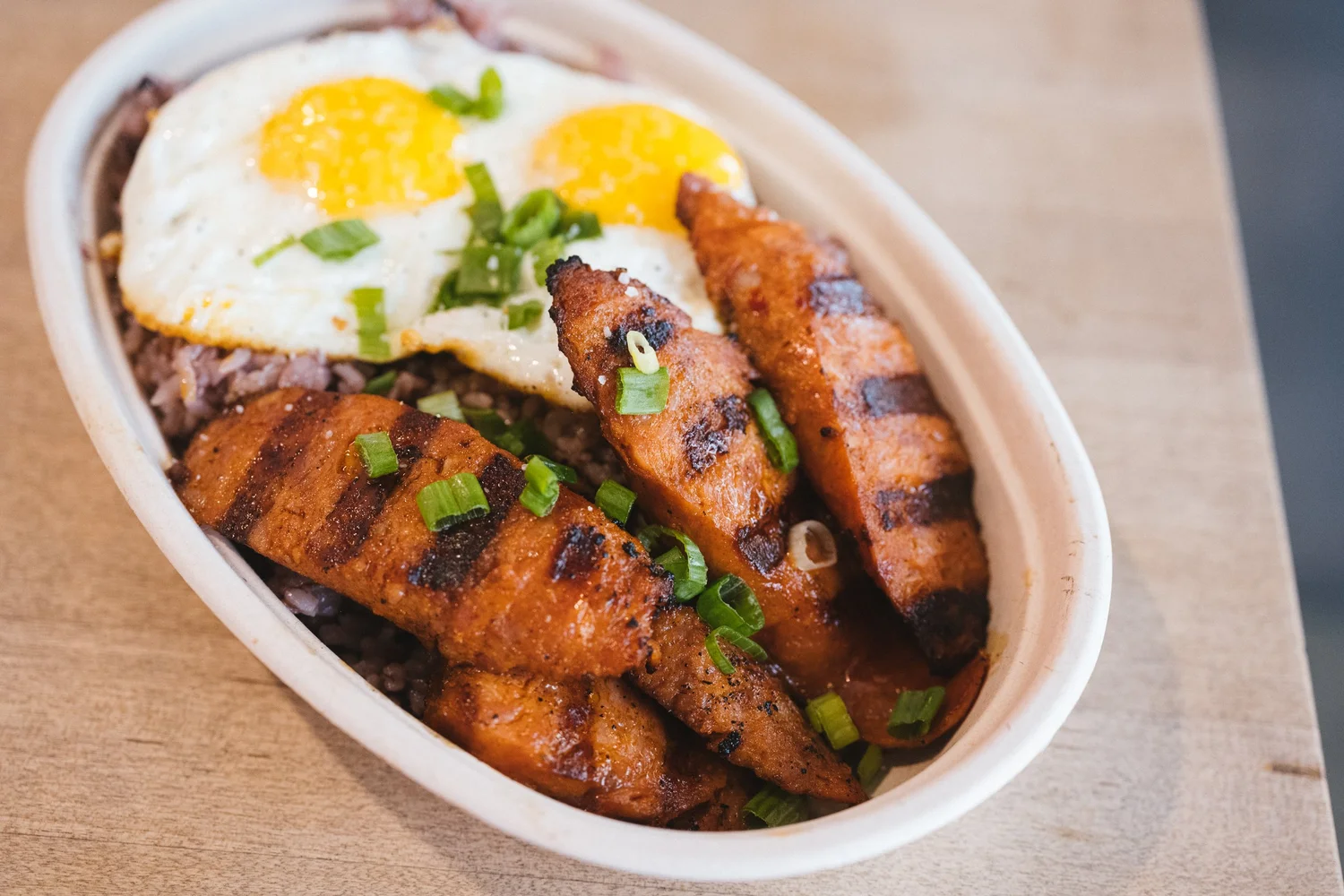 Local breakfast plate