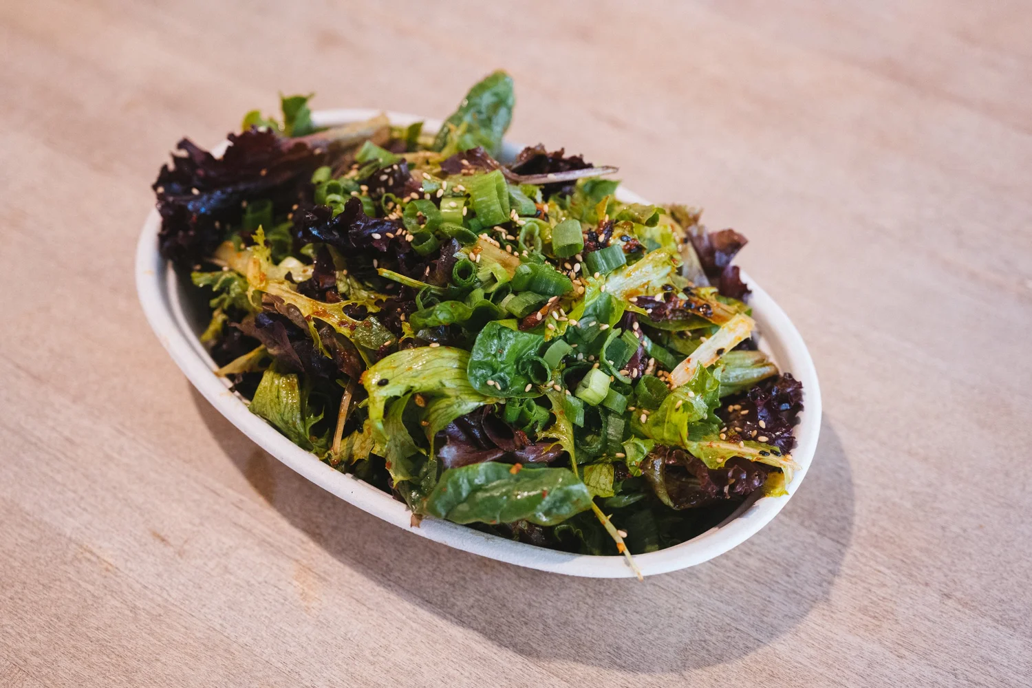 Korean greens salad